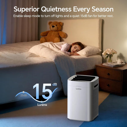 K1 Air Purifiers for Home Large Room Up to 2600 Ft², Double-Sided HEPA Air Purifier with Washable Pre-filter, Fan Mode, Smart WiFi, PM 2.5 Air Quality Monitor, for Pets Hair, Dust, Pollen, Smoke