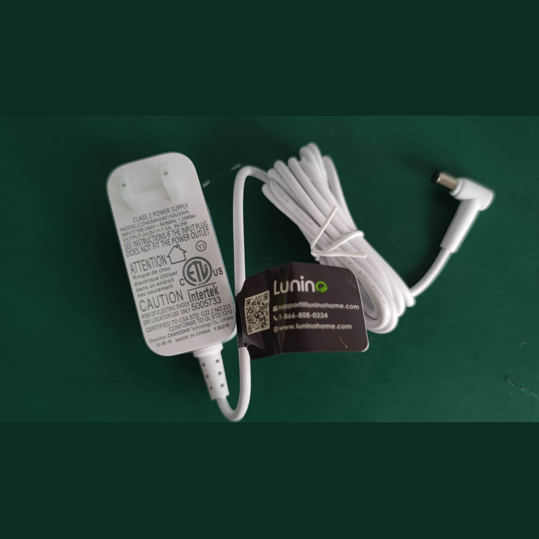 Charger for LUNINO K1 Air Purifier